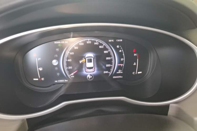 Used Geely Auto Emgrand X7 Sport 2020 1.8TD DCT Two-Wheel Drive Smart Connect 4G-Enabled Version Instrument Cluster