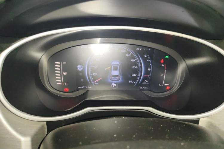 Used Geely Auto Emgrand X7 Sport 2020 1.8TD DCT Two-Wheel Drive Smart Connect 4G-Enabled Version Instrument Cluster