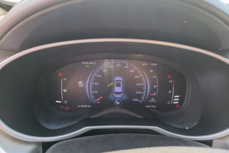 Used Geely Auto Emgrand X7 Sport 2020 1.8TD DCT Two-Wheel Drive Smart Connect 4G-Enabled Version Instrument Cluster