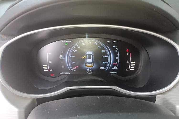 Used Geely Auto Emgrand X7 Sport 2020 1.8TD DCT Two-Wheel Drive Smart Connect 4G-Enabled Version Instrument Cluster