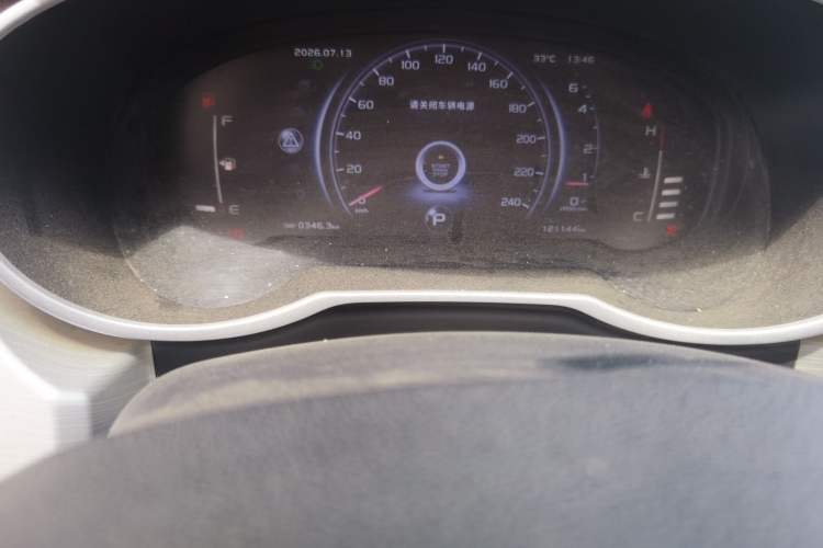 Used Geely Auto Emgrand X7 Sport 2020 1.8TD DCT Two-Wheel Drive Smart Connect 4G-Enabled Version Odometer Close Up