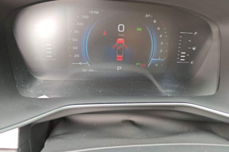 Used Geely Auto Emgrand X7 Sport 2020 1.8TD DCT Smart PRO Odometer Close Up