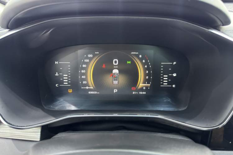 Used Geely Auto Emgrand X7 Sport 2020 1.8TD DCT Smart Connect PRO Odometer Close Up