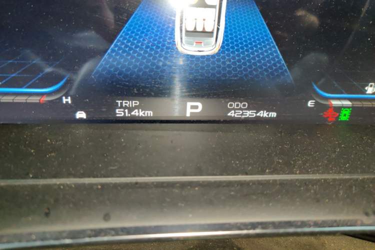 Used Geely Auto Emgrand X7 Sport 2020 1.8TD DCT ZhiZun PRO Odometer Close Up
