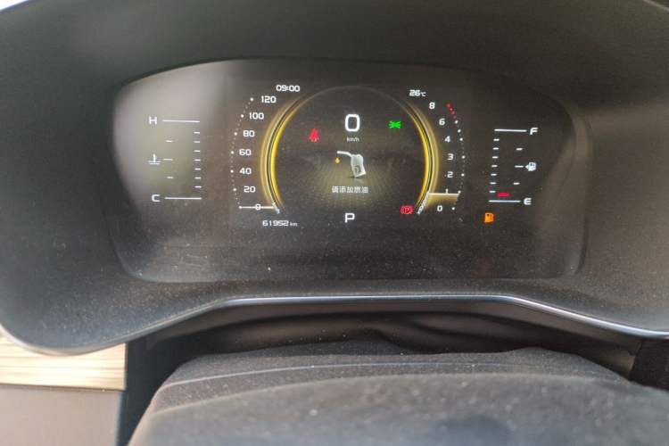 Used Geely Auto Emgrand X7 Sport 2020 1.8TD DCT Smart PRO Odometer Close Up
