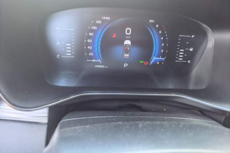 Used Geely Auto Emgrand X7 Sport 2020 1.8TD DCT Smart Connect PRO Odometer Close Up