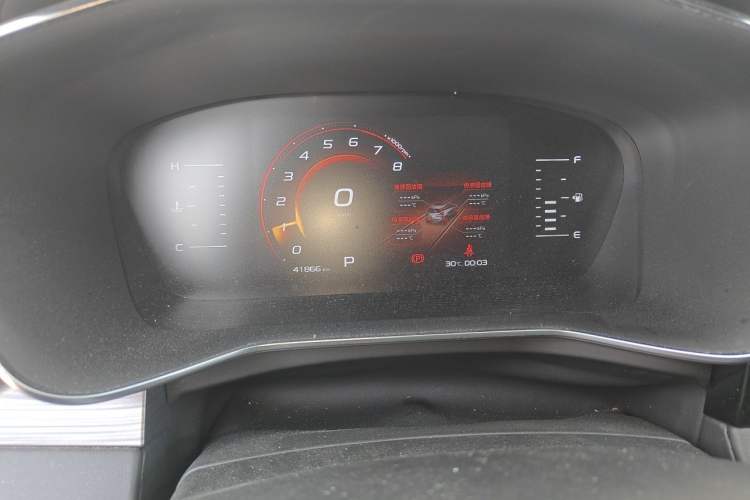 Used Geely Auto Emgrand X7 Sport 2020 1.8TD DCT Smart PRO Odometer Close Up