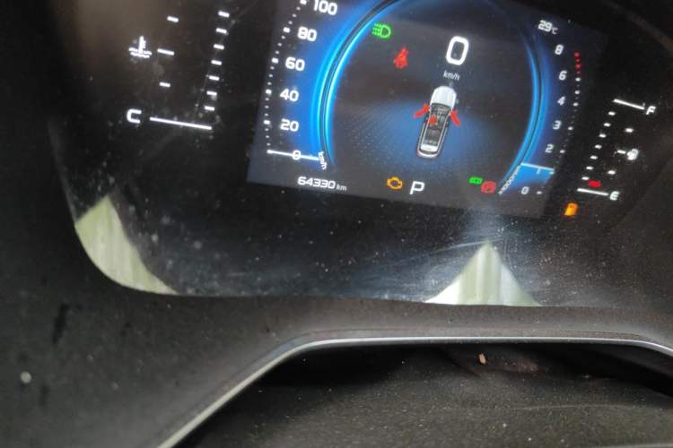 Used Geely Auto Emgrand X7 Sport 2020 1.8TD DCT Smart Connect PRO Odometer Close Up