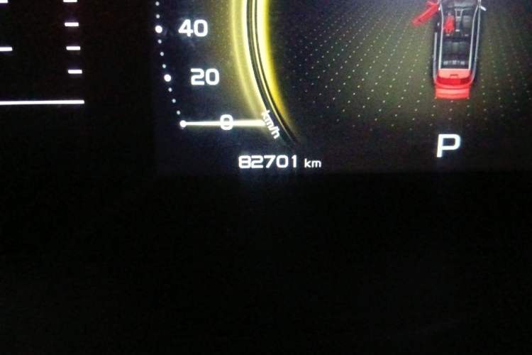 Used Geely Auto Emgrand X7 Sport 2020 1.8TD DCT Smart PRO Odometer Close Up
