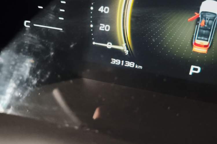 Used Geely Auto Emgrand X7 Sport 2020 1.8TD DCT Smart Connect PRO Odometer Close Up
