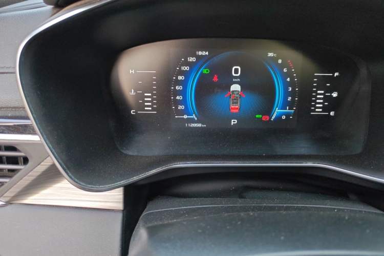 Used Geely Auto Emgrand X7 Sport 2020 1.8TD DCT Smart PRO Odometer Close Up