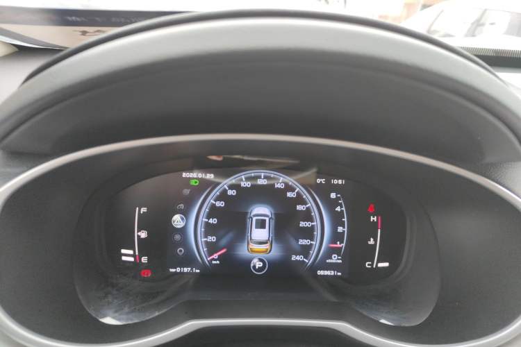 Used Geely Auto Emgrand X7 Sport 2020 1.8TD DCT Two-Wheel Drive Smart Connect 4G-Enabled Version Odometer Close Up