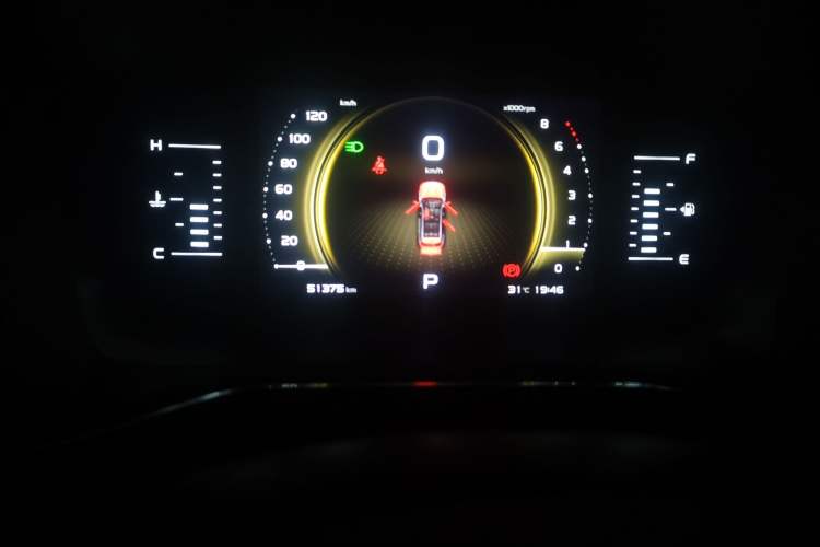 Used Geely Auto Emgrand X7 Sport 2020 1.5TD Automatic Smart Connect PRO Odometer Close Up