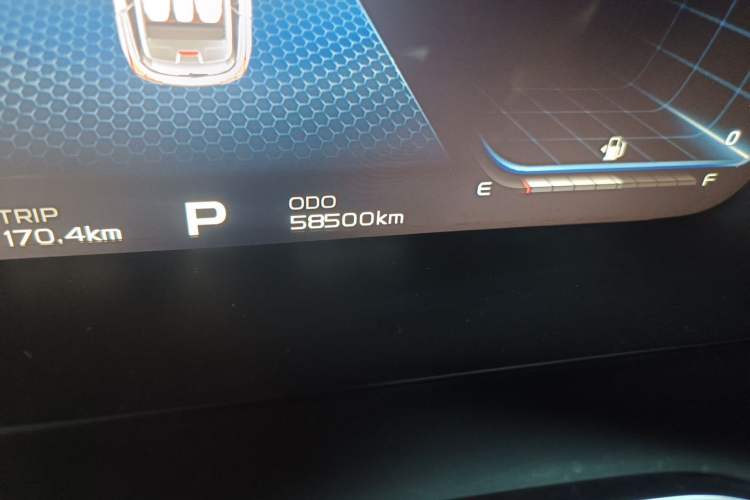 Used Geely Auto Emgrand X7 Sport 2020 1.8TD DCT ZhiZun PRO Odometer Close Up
