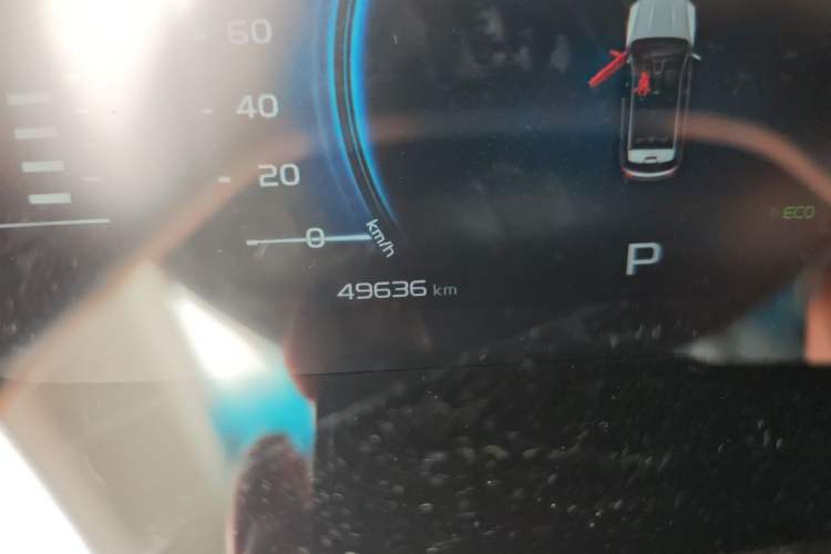 Used Geely Auto Emgrand X7 Sport 2020 1.8TD DCT Smart Connect PRO Odometer Close Up