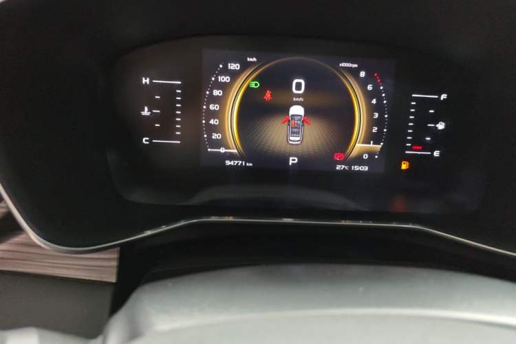 Used Geely Auto Emgrand X7 Sport 2020 1.8TD DCT Smart PRO Odometer Close Up