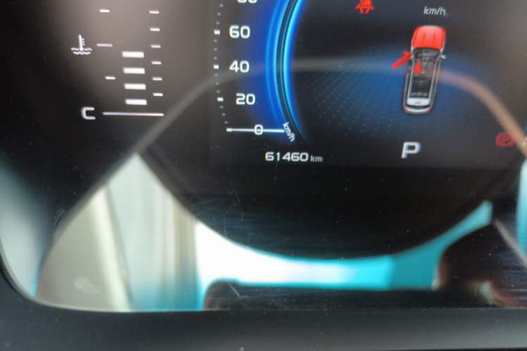 Used Geely Auto Emgrand X7 Sport 2020 1.8TD DCT Smart Connect PRO Odometer Close Up
