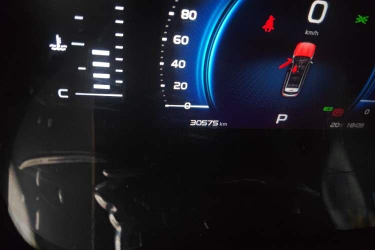 Used Geely Auto Emgrand X7 Sport 2020 1.8TD DCT Smart PRO Odometer Close Up