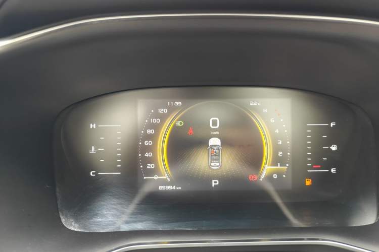 Used Geely Auto Emgrand X7 Sport 2020 1.8TD DCT Smart Connect PRO Odometer Close Up