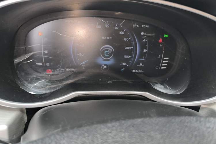 Used Geely Auto Emgrand X7 Sport 2020 1.8TD DCT Two-Wheel Drive Smart Connect 4G-Enabled Version Odometer Close Up