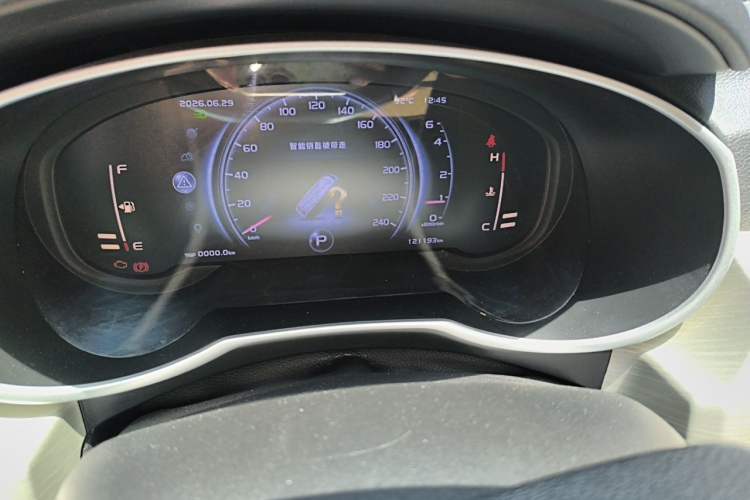 Used Geely Auto Emgrand X7 Sport 2020 1.8TD DCT Two-Wheel Drive Smart Connect 4G-Enabled Version Odometer Close Up