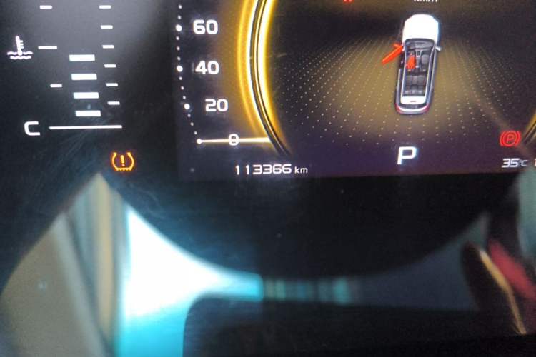 Used Geely Auto Emgrand X7 Sport 2020 1.5TD Automatic Smart Connect PRO Odometer Close Up
