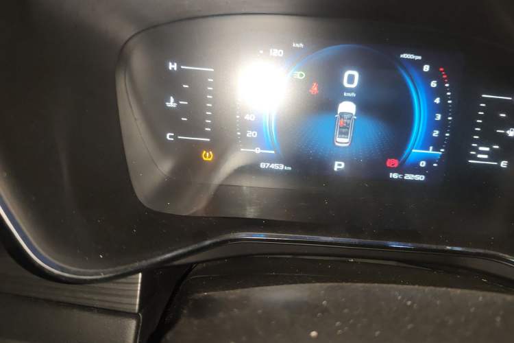 Used Geely Auto Emgrand X7 Sport 2020 1.8TD DCT Smart PRO Odometer Close Up