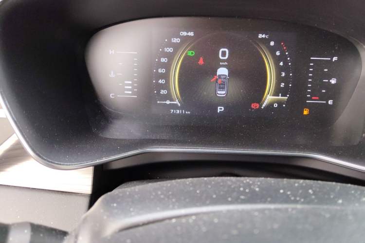 Used Geely Auto Emgrand X7 Sport 2020 1.8TD DCT Smart Connect PRO Odometer Close Up