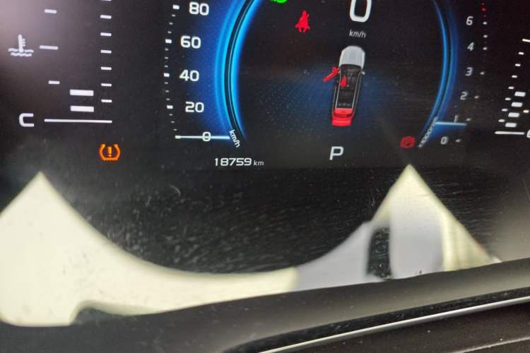 Used Geely Auto Emgrand X7 Sport 2020 1.8TD DCT Smart Connect PRO Odometer Close Up