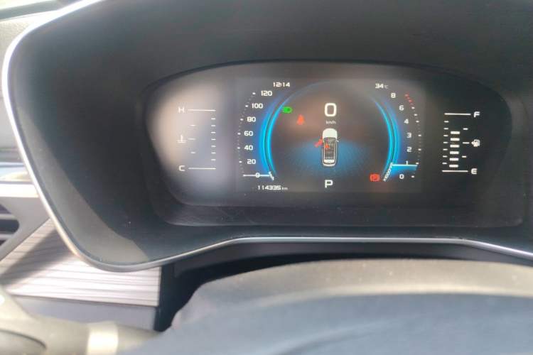 Used Geely Auto Emgrand X7 Sport 2020 1.8TD DCT Smart PRO Odometer Close Up