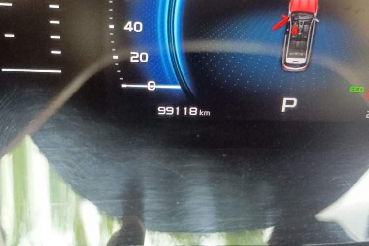 Used Geely Auto Emgrand X7 Sport 2020 1.5TD Automatic Smart Connect PRO Odometer Close Up