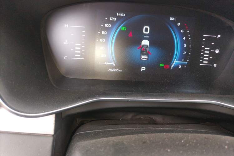 Used Geely Auto Emgrand X7 Sport 2020 1.8TD DCT Smart Connect PRO Odometer Close Up