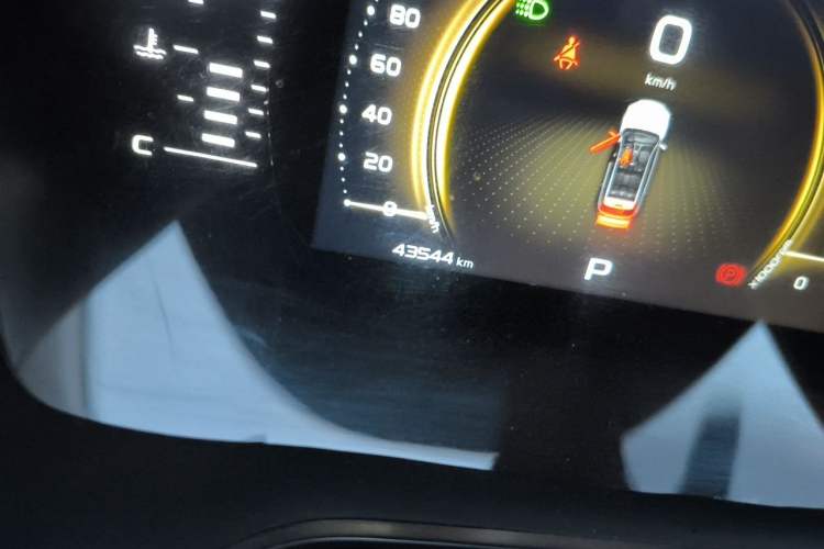 Used Geely Auto Emgrand X7 Sport 2020 1.8TD DCT Smart Connect PRO Odometer Close Up