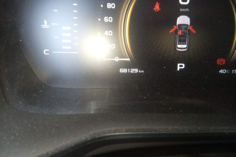 Used Geely Auto Emgrand X7 Sport 2020 1.8TD DCT Smart PRO Odometer Close Up