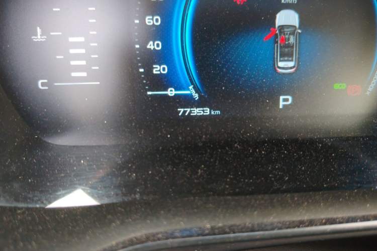 Used Geely Auto Emgrand X7 Sport 2020 1.8TD DCT Smart PRO Odometer Close Up