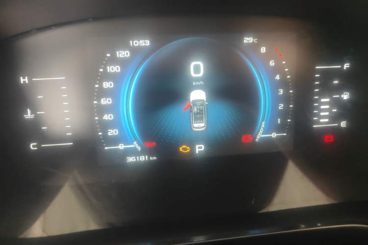 Used Geely Auto Emgrand X7 Sport 2020 1.8TD DCT Smart PRO Odometer Close Up