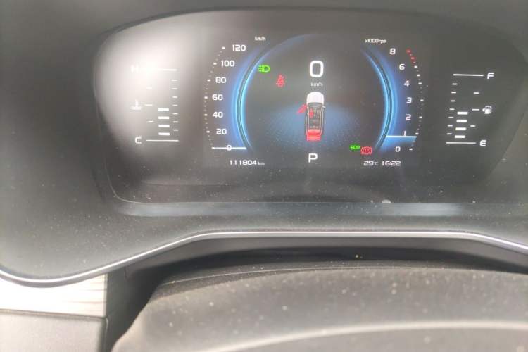 Used Geely Auto Emgrand X7 Sport 2020 1.5TD Automatic Smart Connect PRO Odometer Close Up