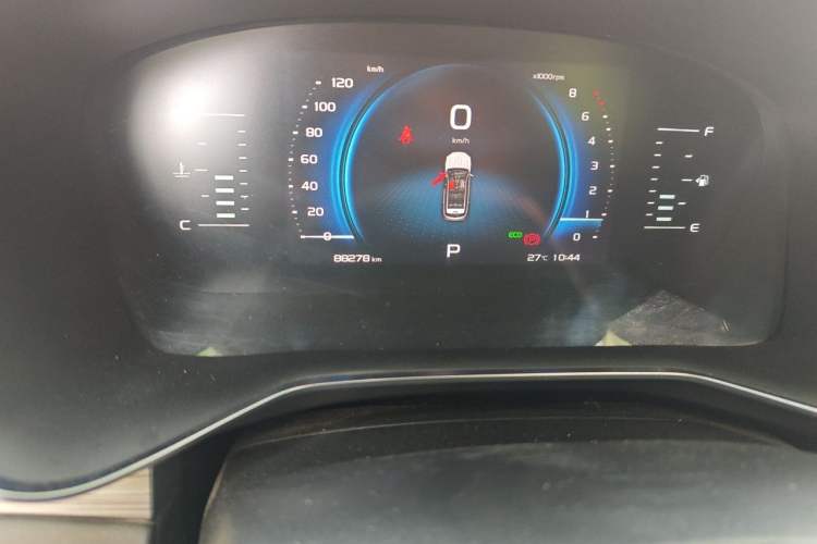 Used Geely Auto Emgrand X7 Sport 2020 1.8TD DCT Smart PRO Odometer Close Up