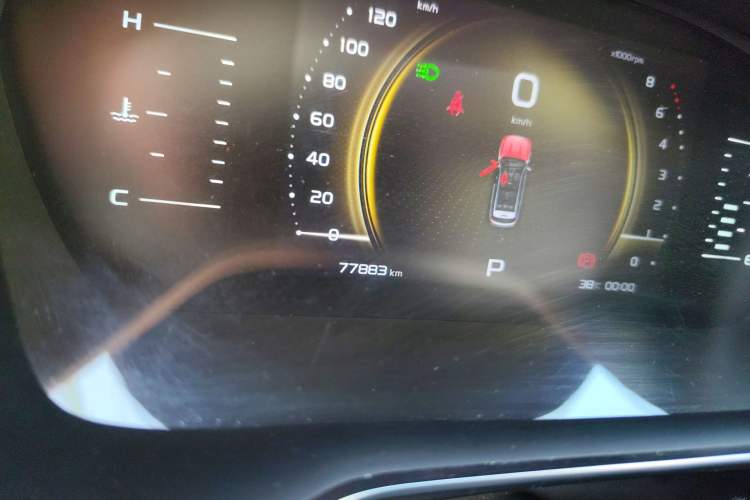 Used Geely Auto Emgrand X7 Sport 2020 1.8TD DCT Smart PRO Odometer Close Up
