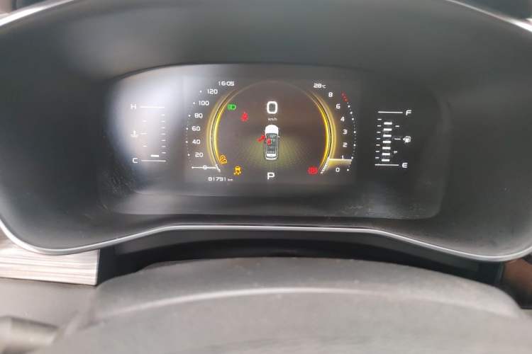 Used Geely Auto Emgrand X7 Sport 2020 1.8TD DCT Smart Connect PRO Odometer Close Up
