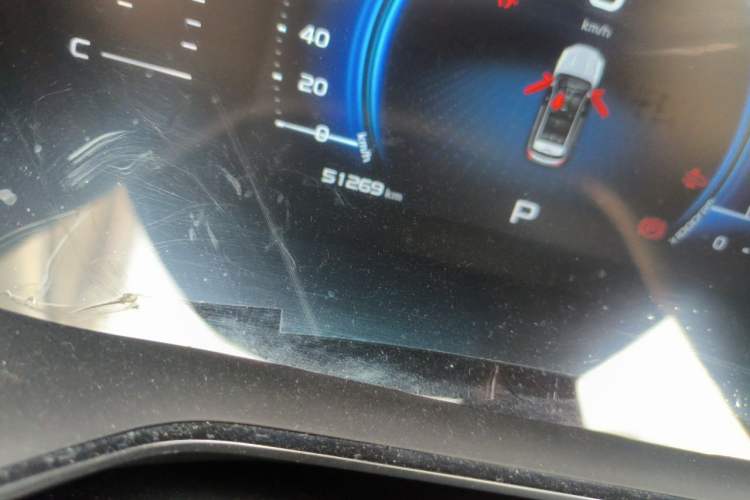 Used Geely Auto Emgrand X7 Sport 2020 1.8TD DCT Smart PRO Odometer Close Up