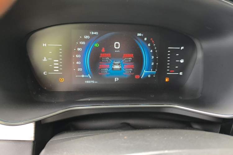 Used Geely Auto Emgrand X7 Sport 2020 1.8TD DCT Smart PRO Odometer Close Up