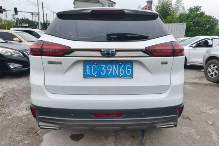 Used Geely Auto Emgrand X7 Sport 2020 1.8TD DCT Two-Wheel Drive Smart Connect 4G-Enabled Version Rear
