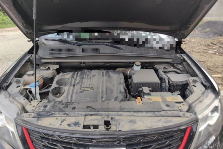 Used Geely Auto Emgrand X7 Sport 2021 1.8TD DCT Two-Wheel Drive Asian Games Edition Engine Bay
