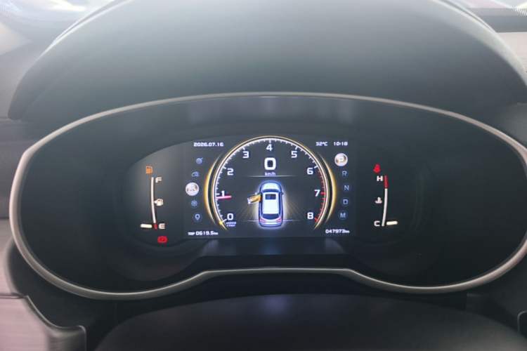 Used Geely Auto Emgrand X7 Sport 2021 Million Edition 1.8TD DCT Two-Wheel Drive Comfort Model Instrument Cluster