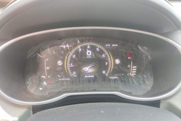 Used Geely Auto Emgrand X7 Sport 2021 Million Edition 1.8TD Manual Two-Wheel Drive Comfort Model Instrument Cluster