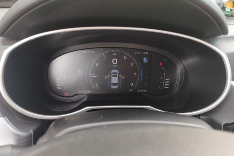 Used Geely Auto Emgrand X7 Sport 2021 Million Edition 1.8TD DCT Two-Wheel Drive Luxury Model Instrument Cluster