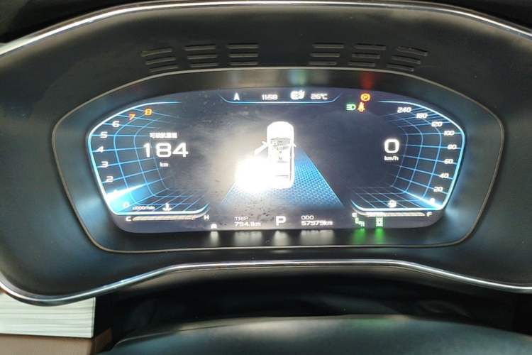 Used Geely Auto Emgrand X7 Sport 2021 1.8TD DCT Two-Wheel Drive Asian Games Comfort Edition Instrument Cluster