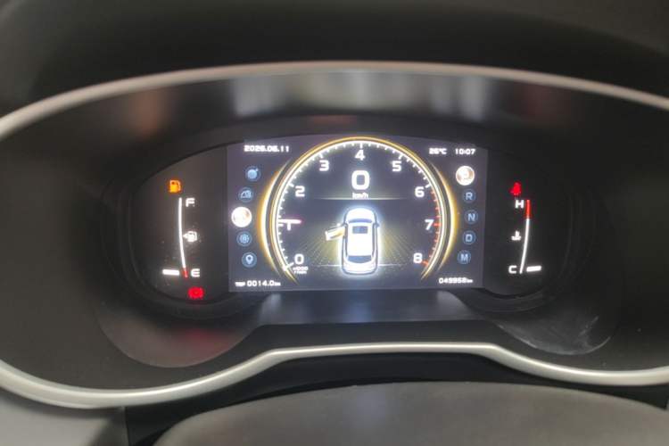 Used Geely Auto Emgrand X7 Sport 2021 Million Edition 1.8TD DCT Two-Wheel Drive Comfort Model Instrument Cluster