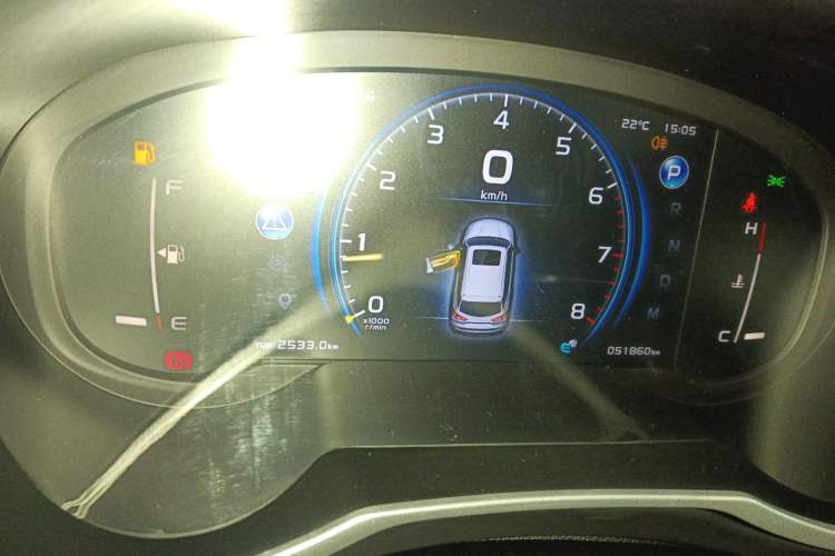 Used Geely Auto Emgrand X7 Sport 2021 Million Edition 1.8TD DCT Two-Wheel Drive Luxury Model Instrument Cluster